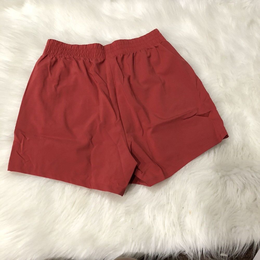 New Gymshark Women's Woven‎ Pocket High Waisted Short MG7 Sundried Red Small - Picture 7 of 7
